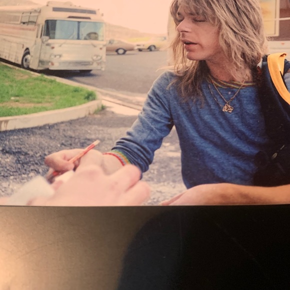 Randy Rhoads rare photo guitarist Ozzy Osbourne - Picture 3 of 3